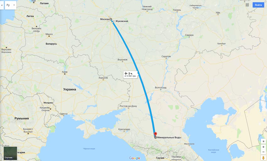 Рейсы Москва Минеральные Воды